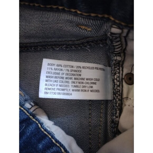 Cat & Jack Toddler Boys Slim Super Stretch Denim Jeans 2T Blue Cotton Blend. NWT - Picture 4 of 8